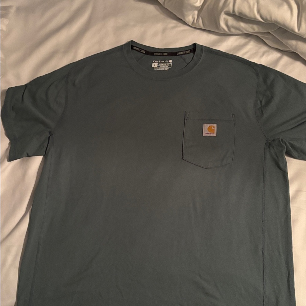 Carhartt Men's green Short Sleeve Tee